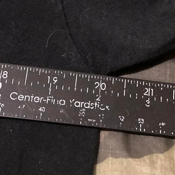 Vintage 90s FOTL POWMIA black single stitch tee cotton washed size L/20 - Picture 6 of 8